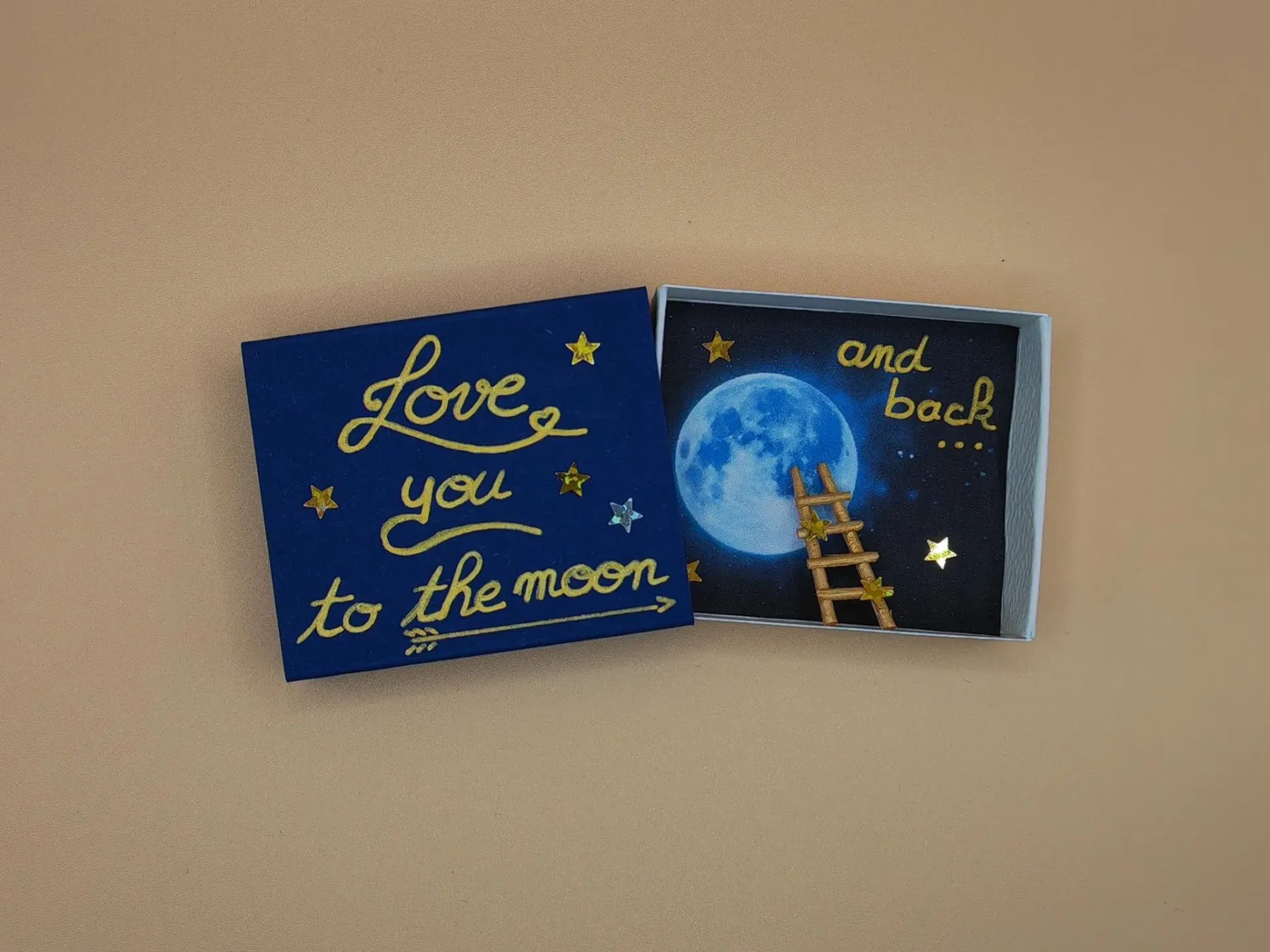 Boite "Love you to the moon..."